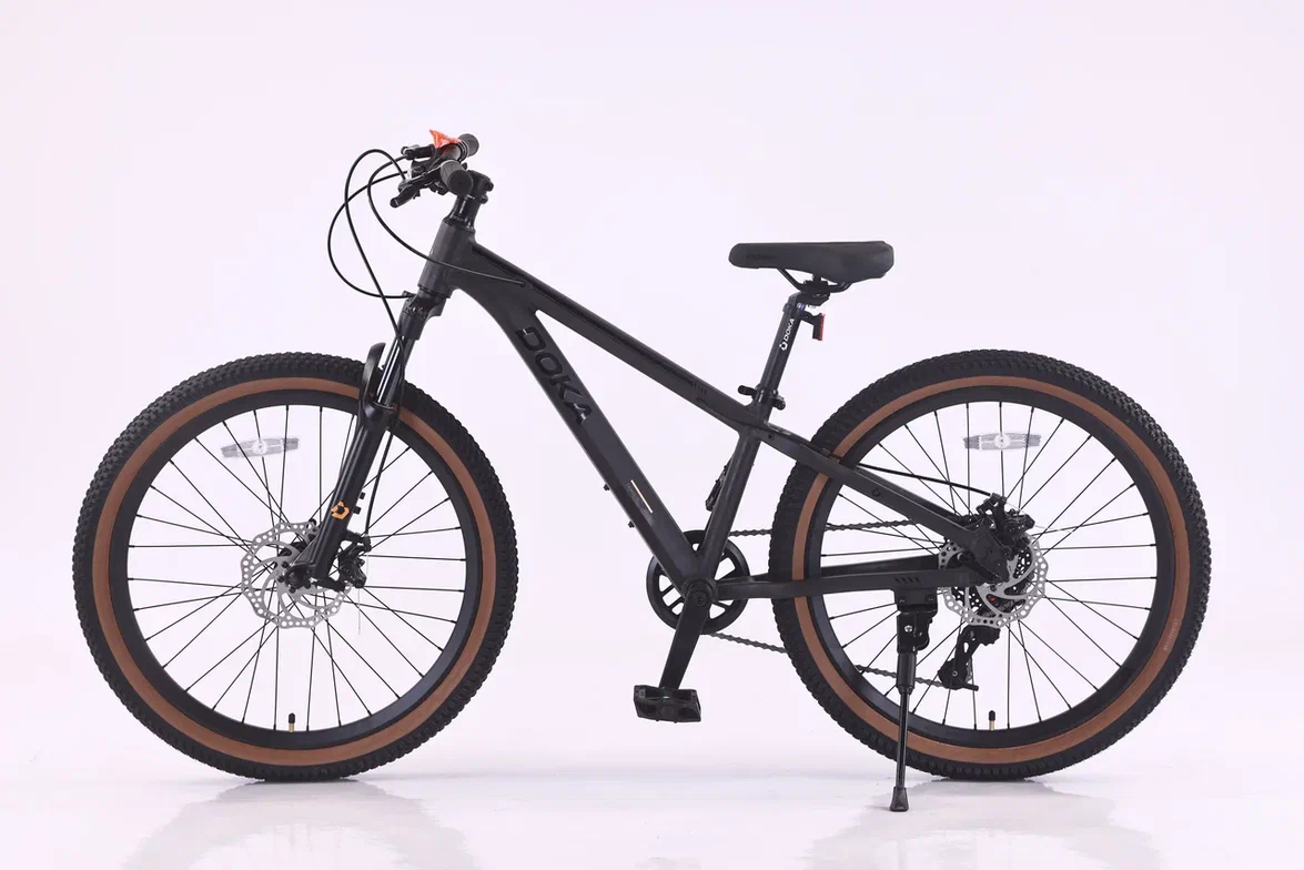 Велосипед Doka Темп 24" 2.0 (черный) 2026 (11,5")
