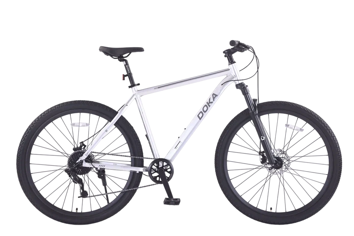 Велосипед Doka Темп 29" (серебро) 2026 (21")